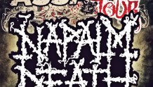 NAPALM DEATH přijedou v rámci BRUTAL ASSAULT TOUR 2012 do Česko-Slovenska