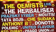 NA FESTIVAL ROCK FOR CHURCHILL LETOS PŘIJEDOU THE QEMISTS,  ANTHONY B, THE HERBALISER, MOVITS!