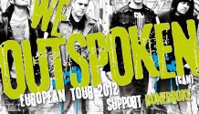 Kapela We Outspoken vystoupí v rámci svého evropského tour také v Praze!
