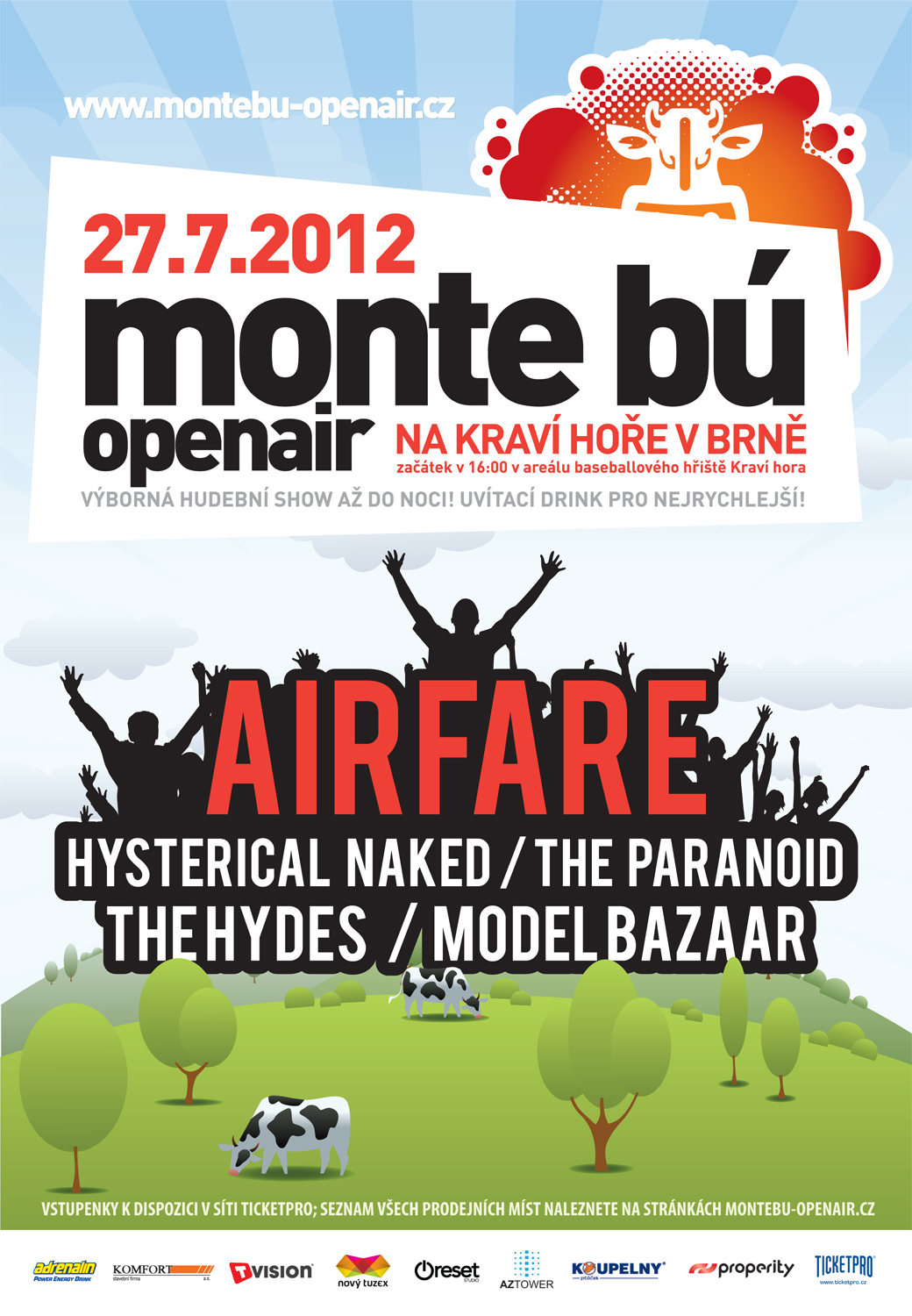 Monte Bú festival již zítra v Brně!