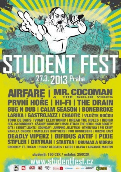 Blíží se Student Fest 2013 !