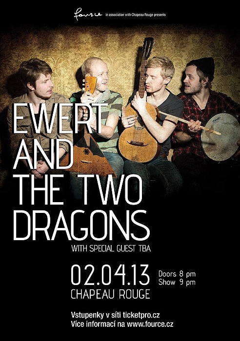 Estonští Ewert and The Two Dragons si podají Prahu!