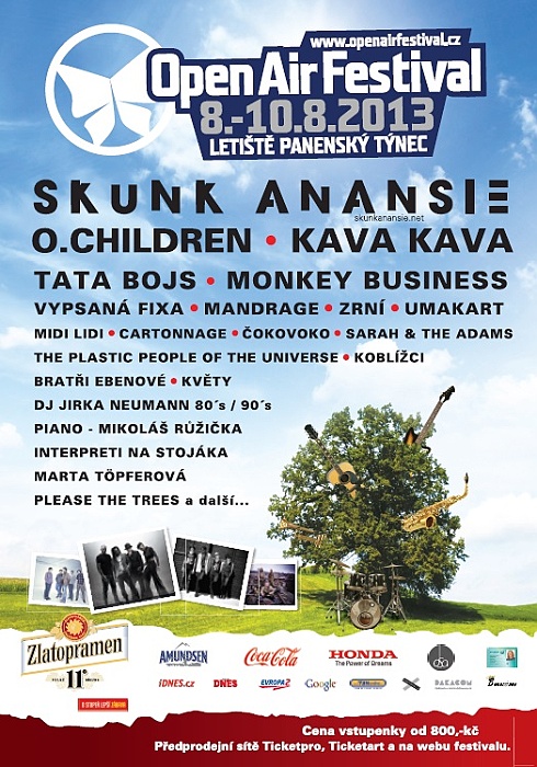 Na Open Air Festivalu zahrají britští krotitelé stylů Kava Kava!