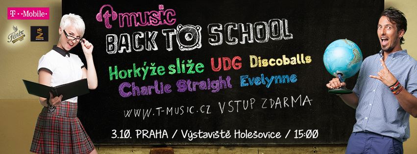 Zahájení školního roku s T-Music Back To School!