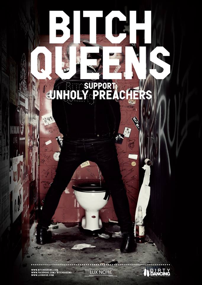 Bitch Queens (CH) + The Unholy Preachers + Dj Stiggma na SEDMIČCE!