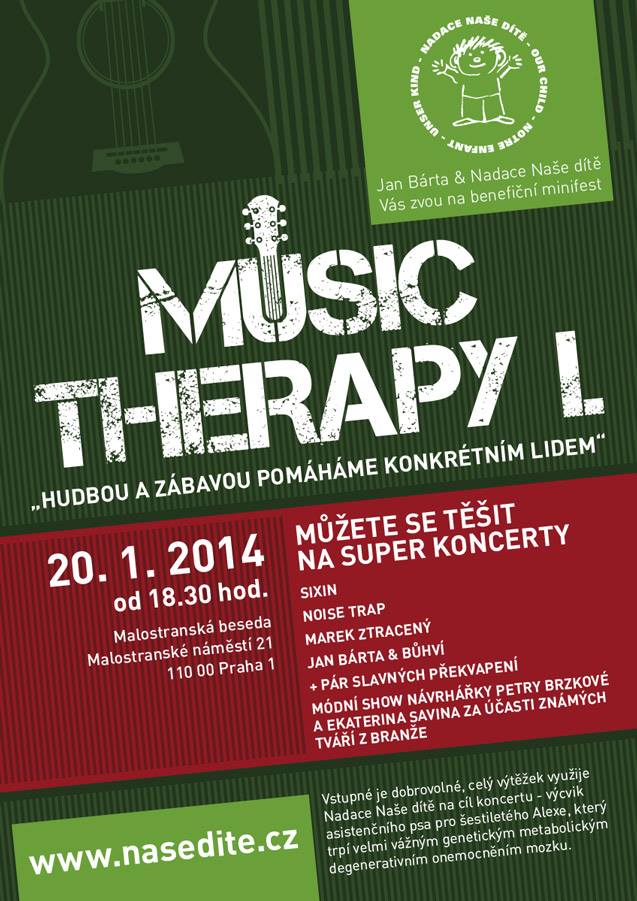 Music Therapy – Koncert na pomoc druhým!