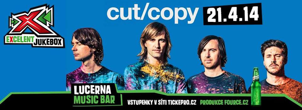 EXCELENT JUKEBOX: ELEKTRONICKÝ POP OD CUT COPY SE VRACÍ DO PRAHY