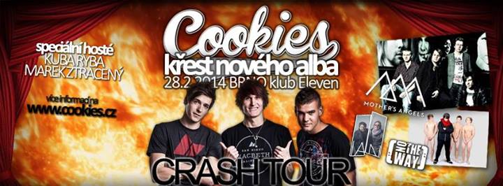 Přijďte si užít hvězdný večer na křest kapely Cookies!