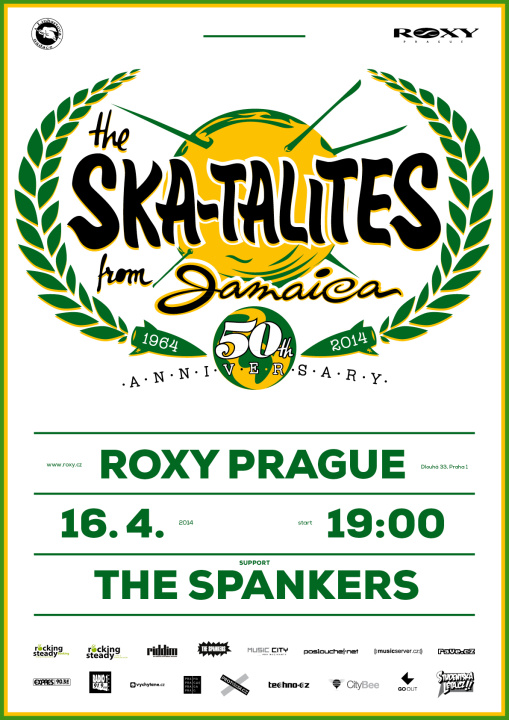 THE SKATALITES oslaví půl století existence v pražském klubu Roxy