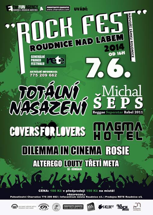 Rockfest v Roudnici nad Labem ukáže český punk i reggae!