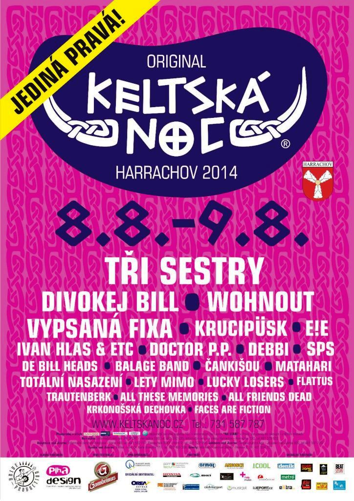 KELTSKÁ NOC 2014: Festival v nejvyšší nadmořské výšce a s nejlepším výhledem v ČR!