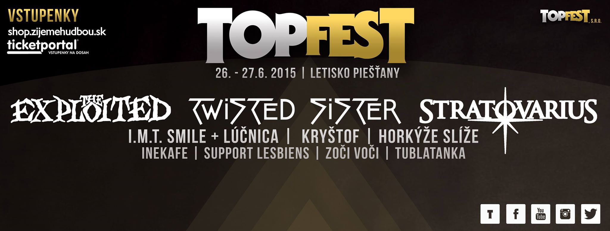 Na Topfeste vystúpia aj Arch Enemy a Within Temptation!