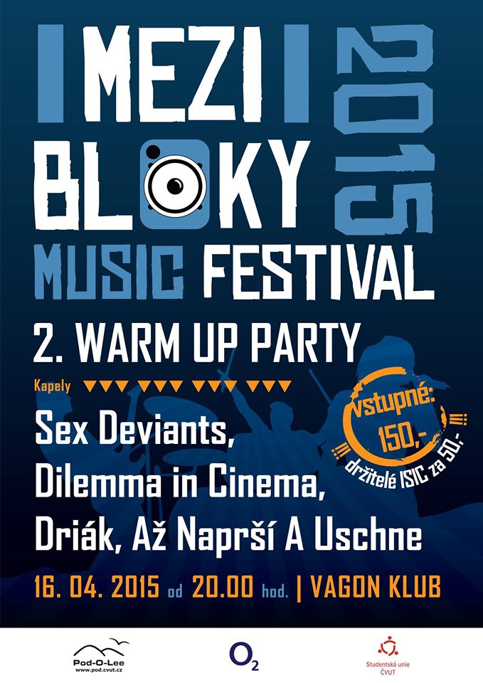 Warm-up party Mezi Bloky!