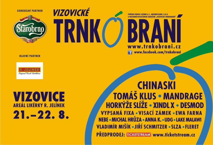 Soutěž o vstupenky na festival Trnkobraní! (UKONČENO)