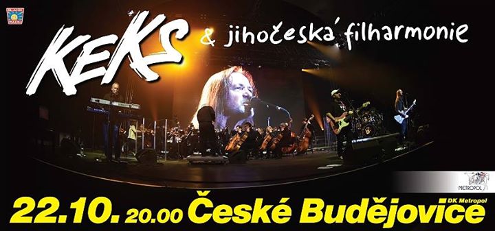 KEKS vystoupí s filharmonií v Českých Budějovicích