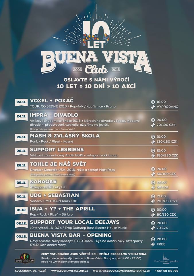 Buena Vista Club slaví 10 let!