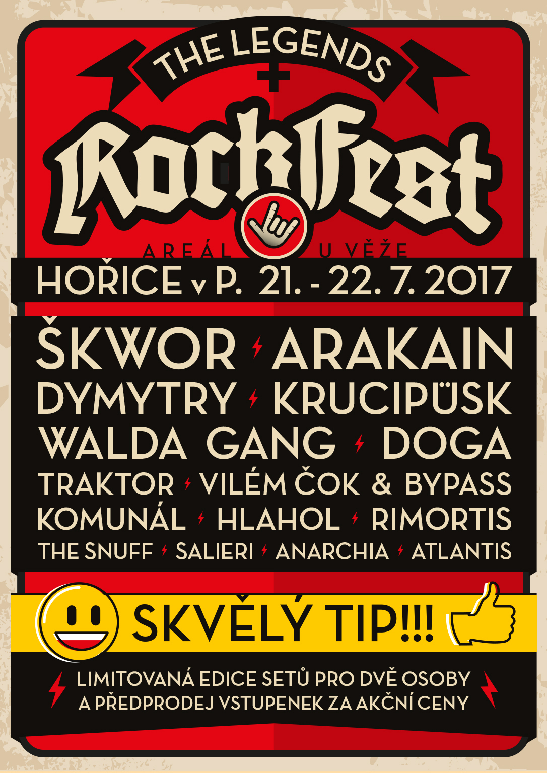 The Legends Rockfest 2017 už má program!