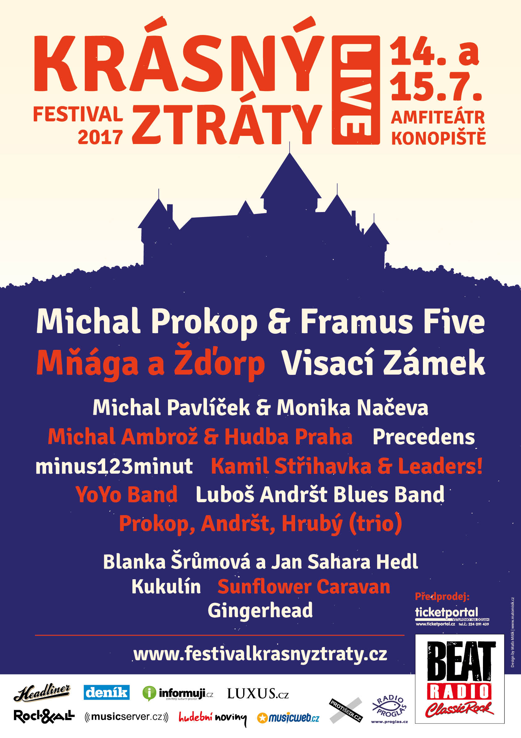 Headlinerem prvního dne festivalu Krásný ztráty bude Mňága a Žďorp