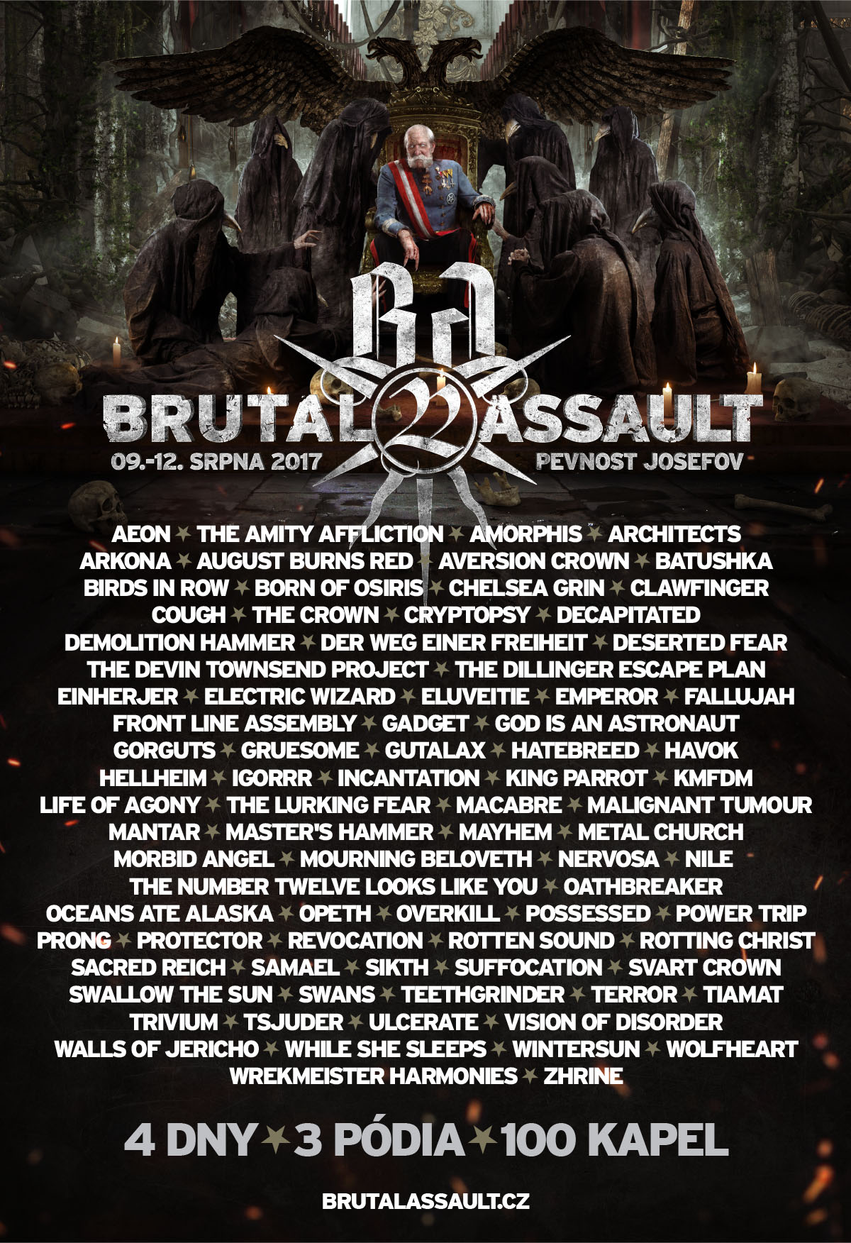 Brutal Assault představuje novou grafiku a hardcore nálož kapel!