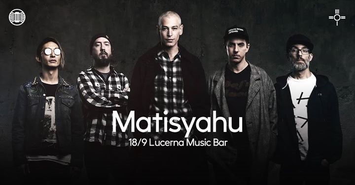 Matisyahu je další jméno, které obohatí program Lucerna Music Baru!