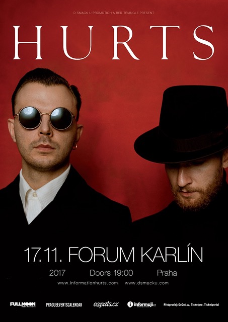 HURTS SVÉ NOVÉ ALBUM PŘEDSTAVÍ VE FORU KARLÍN