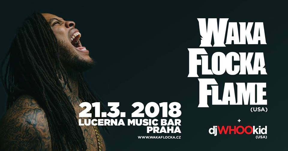 Americký rapper Waka Flocka Flame se chystá v březnu do Prahy