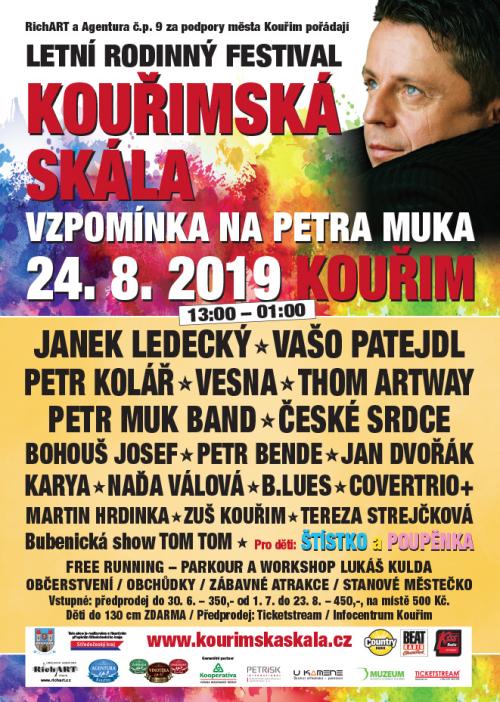 FESTIVAL KOUŘIMSKÁ SKÁLA 2019 UŽ JE NA DOSLECH!