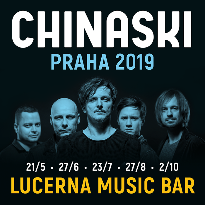 Chinaski se vrátí k pravidelnému hraní v Lucerna Music Baru. V říjnu tam pokřtí nové album.