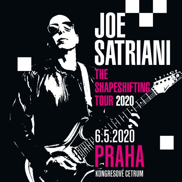 Joe Satriani vystoupí v květnu v Praze s novým albem