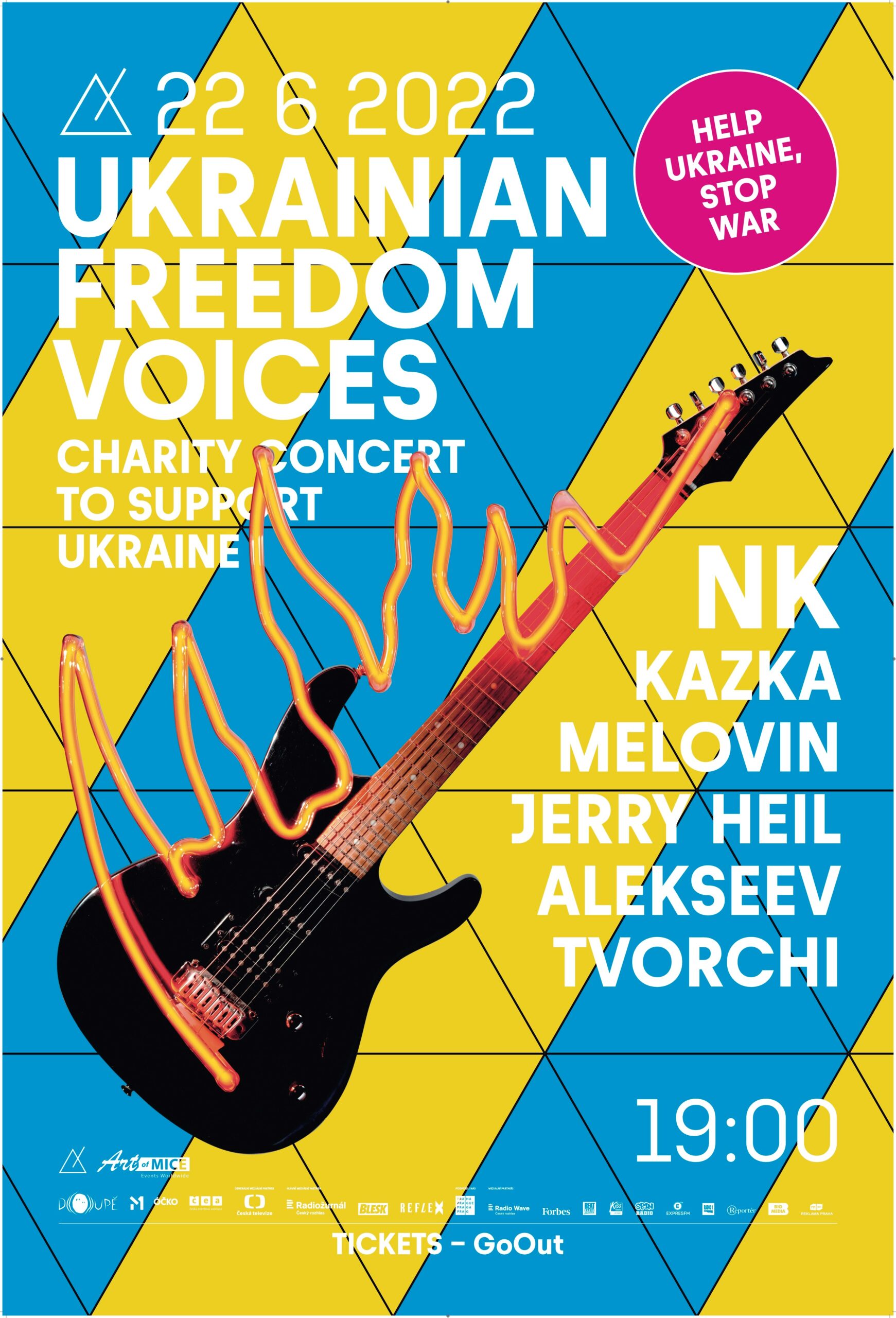 Metronome Prague podpoří samostatným koncertem Ukrajinu