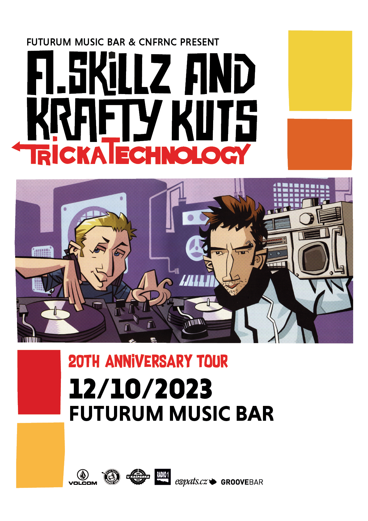 A.Skillz & Krafty Kuts oslaví 20 let desky Tricka Technology