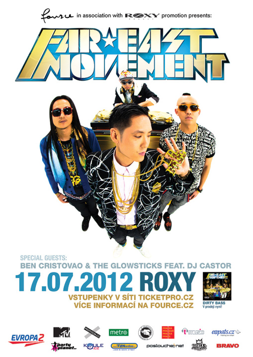 Předskokany Far East Movement budou Ben Cristovao & The Glowsticks!