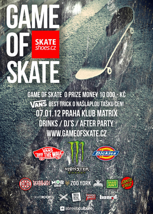 SKATE: GAME OF SKATE v Matrixu!