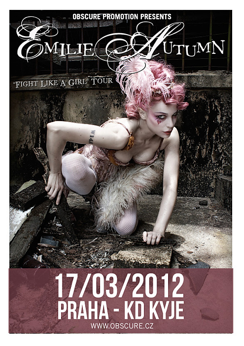 Praha a Bratislava na nohou, přijíždí rebelka Emilie Autumn!