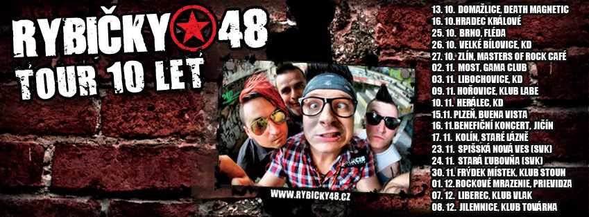 Kapela Rybičky 48 – Slaví 10 LET!!!