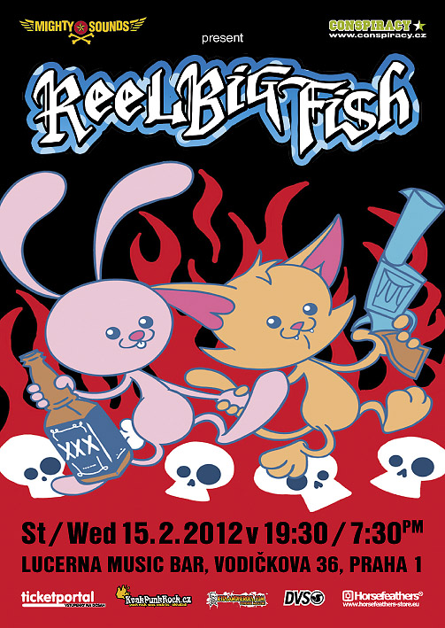 Reel Big Fish se již ve středu vrátí do Lucerna Music Baru!