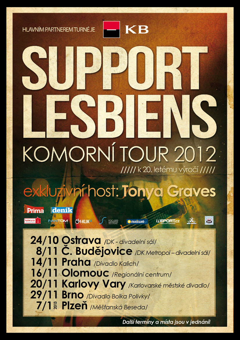 Kapela Support Lesbiens slaví 20 let a vyráží na turné!