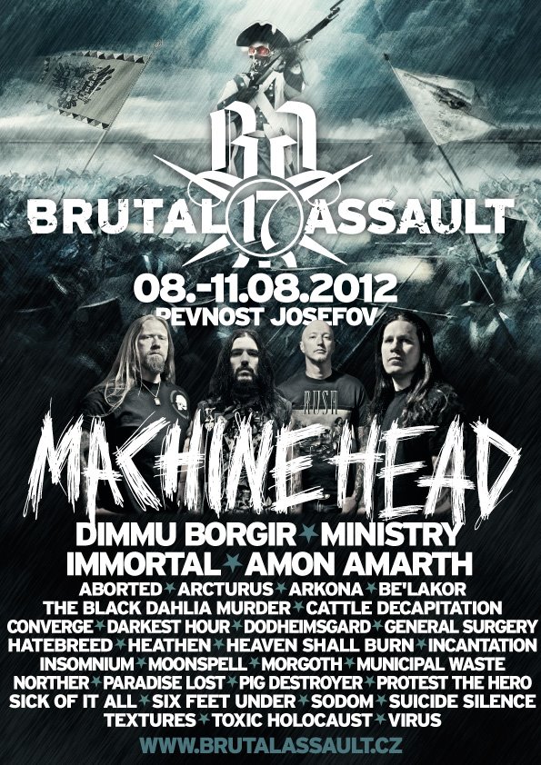 Brutal Assault letos čtyřdenní a další várka potvrzených kapel!