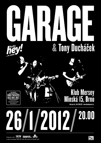 Garage & Tony Ducháček v Brně!