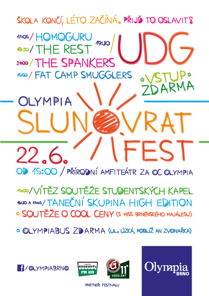 Olympia Slunovrat Fest za dveřmi!