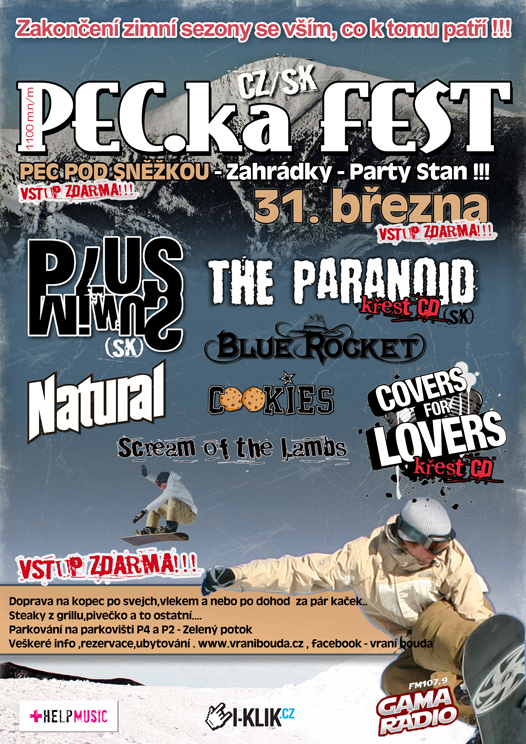 PEC.ka FEST aneb spousta skvělé československé muziky!