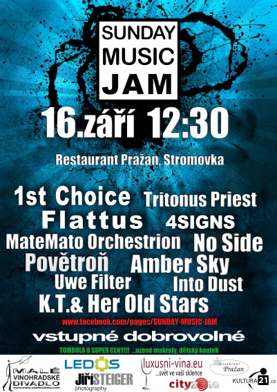 Sunday Music Jam ve Stromovce!