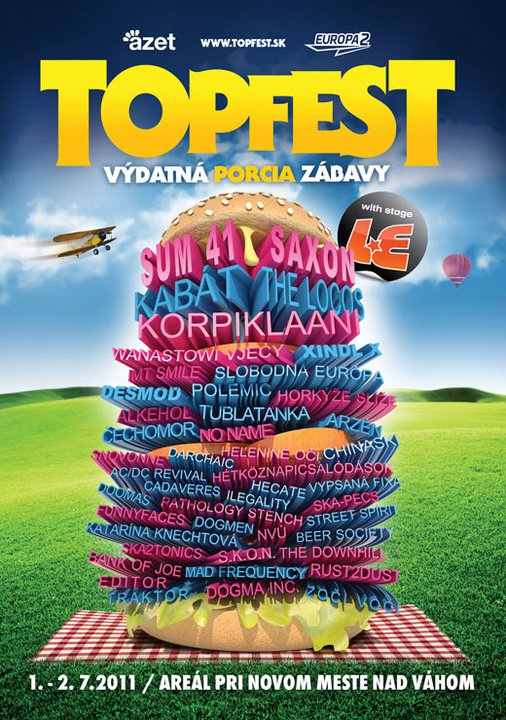 První červencový víkend patří na Slovensku TOPFESTU!