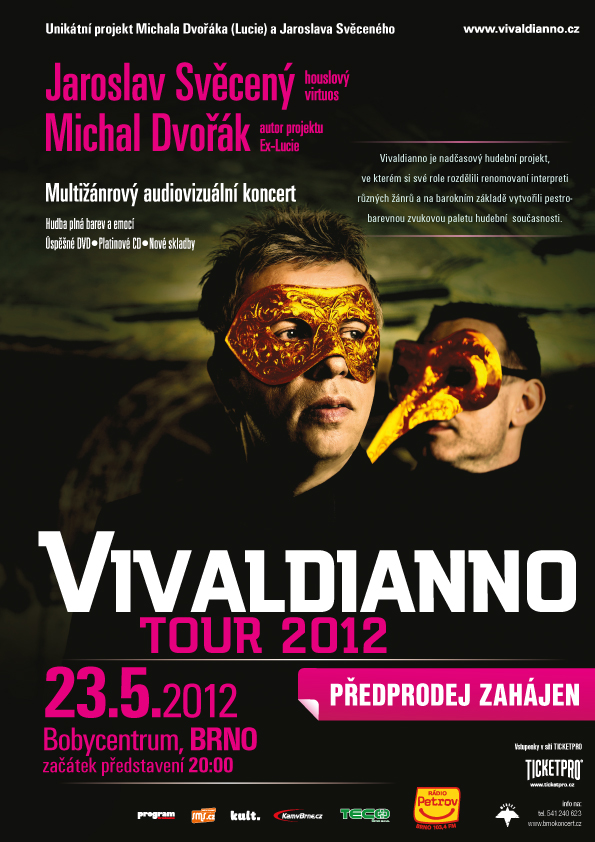 Vivaldianno mmxII: nové CD a koncertní turné s novým programem míří do Ostravy, Olomouce a Brna!